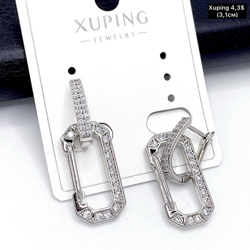 Сережки Xuping 11020 (3,1 см.)